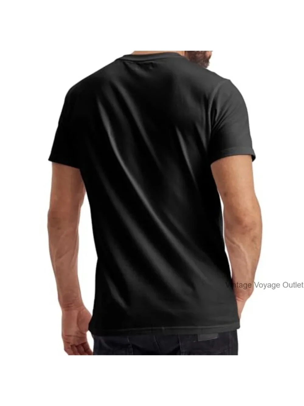 Vintage Y2K Rock Band Graphic Tee Skull Punk Men's Cotton T-Shirt